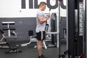 پشت بازو سیم‌کش دست برعکس